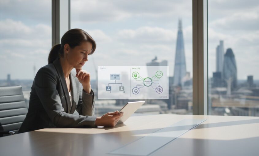 In-House vs Outsourced IT Support: A 2026 Cost-Benefit Analysis for UK Businesses