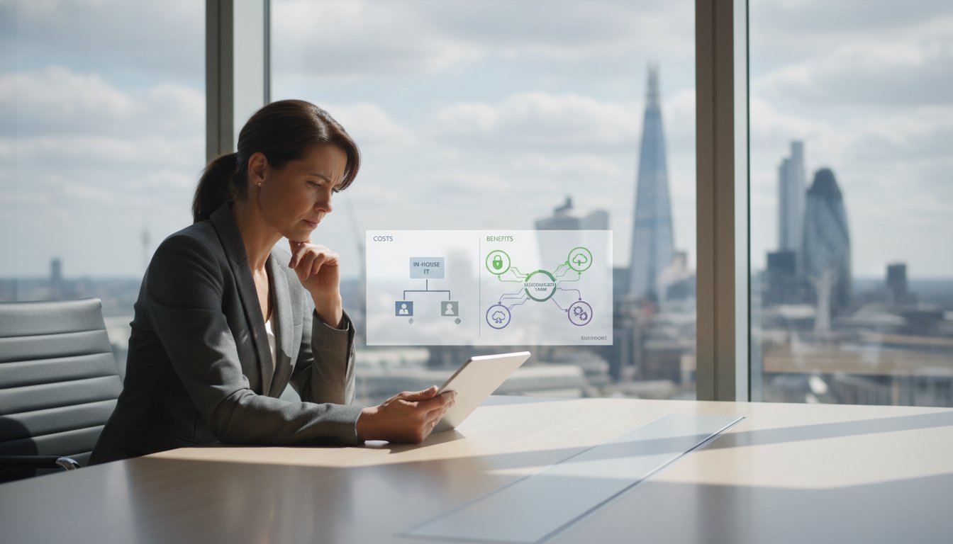 In-House vs Outsourced IT Support: A 2026 Cost-Benefit Analysis for UK Businesses